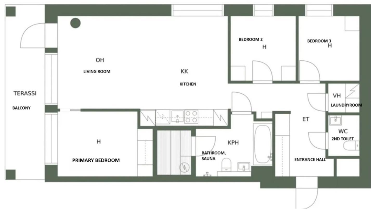 Levi Tunturinlaita A4, Ski-In Ski-Out 3Xbedroom Zewnętrze zdjęcie
